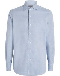 Corneliani - Cotton-Cashmere Shirt - Lyst