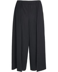 Pleats Please Issey Miyake - A-Poc Wide-Leg Trousers - Lyst
