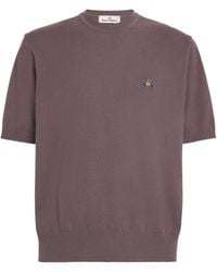 Vivienne Westwood - Cotton-Cashmere Knitted Alex T-Shirt - Lyst
