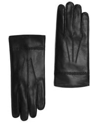 Dolce & Gabbana - Leather Cashmere-Lined Gloves - Lyst