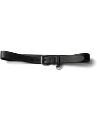 Prada - Leather Double-Loop Belt - Lyst