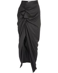 Vivienne Westwood - Ruched Panther Maxi Skirt - Lyst