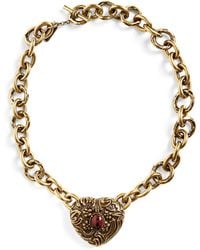 Chloé - Victorian Heart Necklace - Lyst