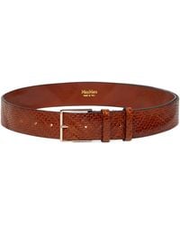 Max Mara - Leather Woven Belt - Lyst