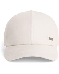 Herno - Cashmere-Silk Baseball Cap - Lyst