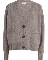 Johnstons of Elgin - Donegal Cashmere Relaxed Cardigan - Lyst