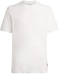 Oliver Spencer - Organic Cotton Rib-Knit Lynton T-Shirt - Lyst