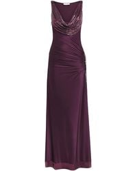 Rabanne - Chainmail Cowl-Neck Gown - Lyst