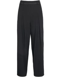 ME+EM - Wool-Blend Exaggerated Taper Tux Trousers - Lyst