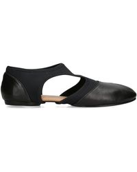 Maison Margiela - Leather Tabi Jazz Slippers - Lyst
