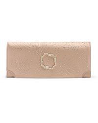 Malone Souliers - Embellished Satin Vivien Clutch Bag - Lyst