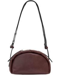 AllSaints - Leather Rosalie Arc Cross-Body Bag - Lyst