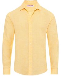 Orlebar Brown - Linen Giles Shirt - Lyst