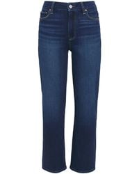 PAIGE - Mason Ankle Straight Jeans - Lyst