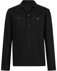 AllSaints - Cotton Spotter Overshirt - Lyst