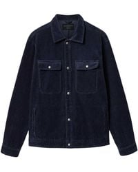 AllSaints - Corduroy Castleford Overshirt - Lyst