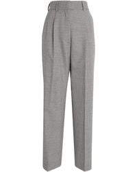 Blazé Milano - Wool Fox Straight-Leg Trousers - Lyst