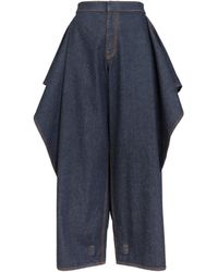 Alaïa - Flap Open-Leg Jeans - Lyst