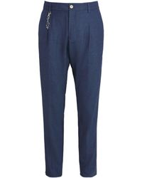 Paul & Shark - Loro Piana Virgin Wool-Silk-Blend Jersey Chinos - Lyst