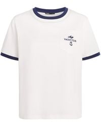 Maje - Cotton Yacht Club T-Shirt - Lyst