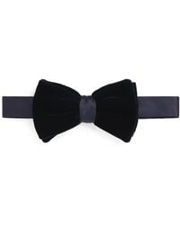 Giorgio Armani - Velvet Bow Tie - Lyst