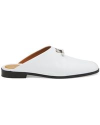 McQueen - Leather T-Bar Mules - Lyst