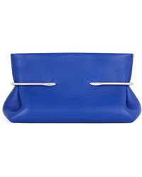 Givenchy - Small Leather Soft Pinch Clutch - Lyst