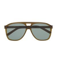 Saint Laurent - Aviator 596 Sunglasses - Lyst