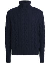 Ralph Lauren - Cashmere Cable-Knit Sweater - Lyst