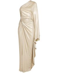 LAPOINTE - Ruched One-shoulder Gown - Lyst