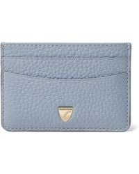 Aspinal of London - Leather Logo Card Holder - Lyst