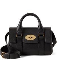 Mulberry - Mini Leather Bayswater Satchel Bag - Lyst