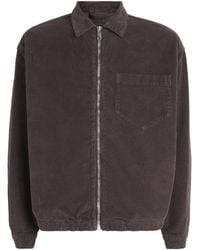 7 For All Mankind - Corduroy Zip-Up Overshirt - Lyst