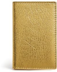 Comme des Garçons - Leather Bifold Vertical Card Holder - Lyst