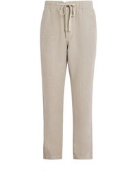 Citizens of Humanity - Linen Drawstring Straight Trousers - Lyst