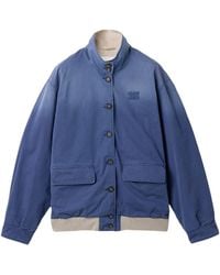 Miu Miu - Cotton Gabardine Washed Jacket - Lyst