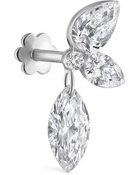 Maria Tash - Grand Marquise Pear Diamond Echo Earring - Lyst