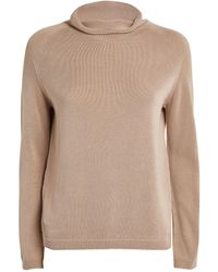 Max Mara - Cotton Long-sleeve Sweater - Lyst