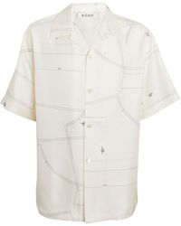 Rohe - Silk Short-sleeve Shirt - Lyst