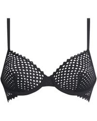 Wolford - Romantic Net Demi Bra - Lyst