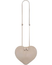 Alaïa - Leather Le Coeur Shoulder Bag - Lyst