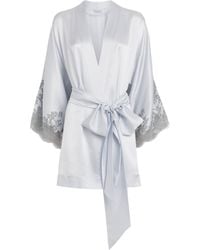 Carine Gilson - Short Silk Cérès Robe - Lyst