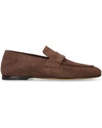 Officine Creative - Suede Blair Loafers - Lyst