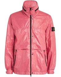 Stone Island - Nylon 3L-Tc Hooded Jacket - Lyst