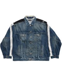 Balenciaga - Cut-Up Tracksuit Jacket - Lyst