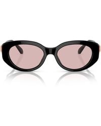 Swarovski - Oval Sk6002 Sunglasses - Lyst
