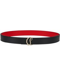 Christian Louboutin - Loubi54 Leather Belt - Lyst