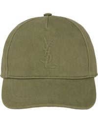 Saint Laurent - Cassandre Logo Cap - Lyst