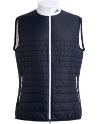 J.Lindeberg - Quilted Martino Gilet - Lyst