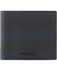 Burberry - Check Bifold Coin Wallet - Lyst